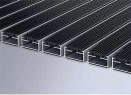 安高鋁合金門廳地墊 522G（橡膠防滑條）