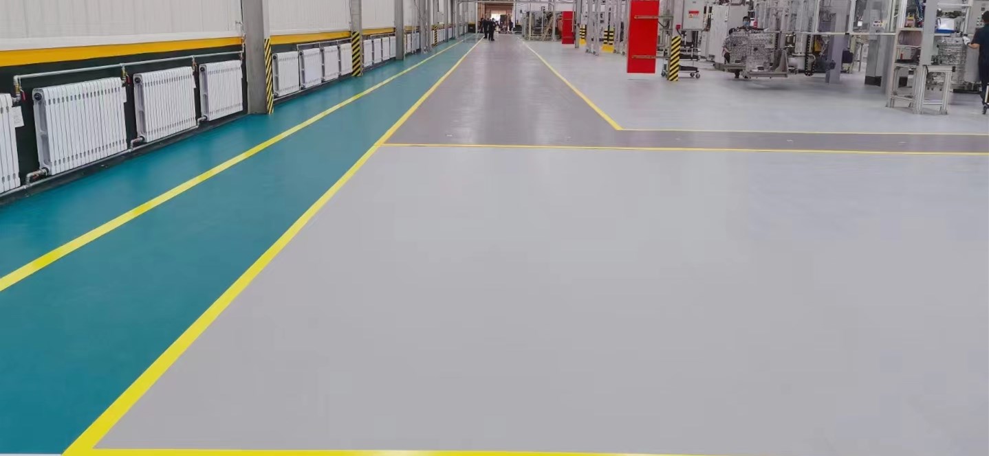 派勒賓福耐磨工業(yè)地坪卷材